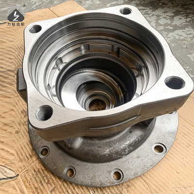 Sk200-8 van de de Motor Roterende Versnellingsbak van graafwerktuigtravel motor housing de Aandrijvingsschijf