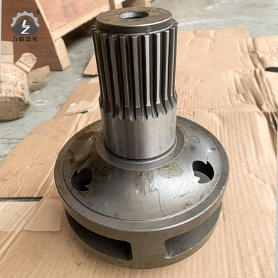 Het roterende van de de Pignonschacht van de Tandaandrijving van de de Paddestoel Hoofde200b Schommeling Graafwerktuig Final Drive Parts
